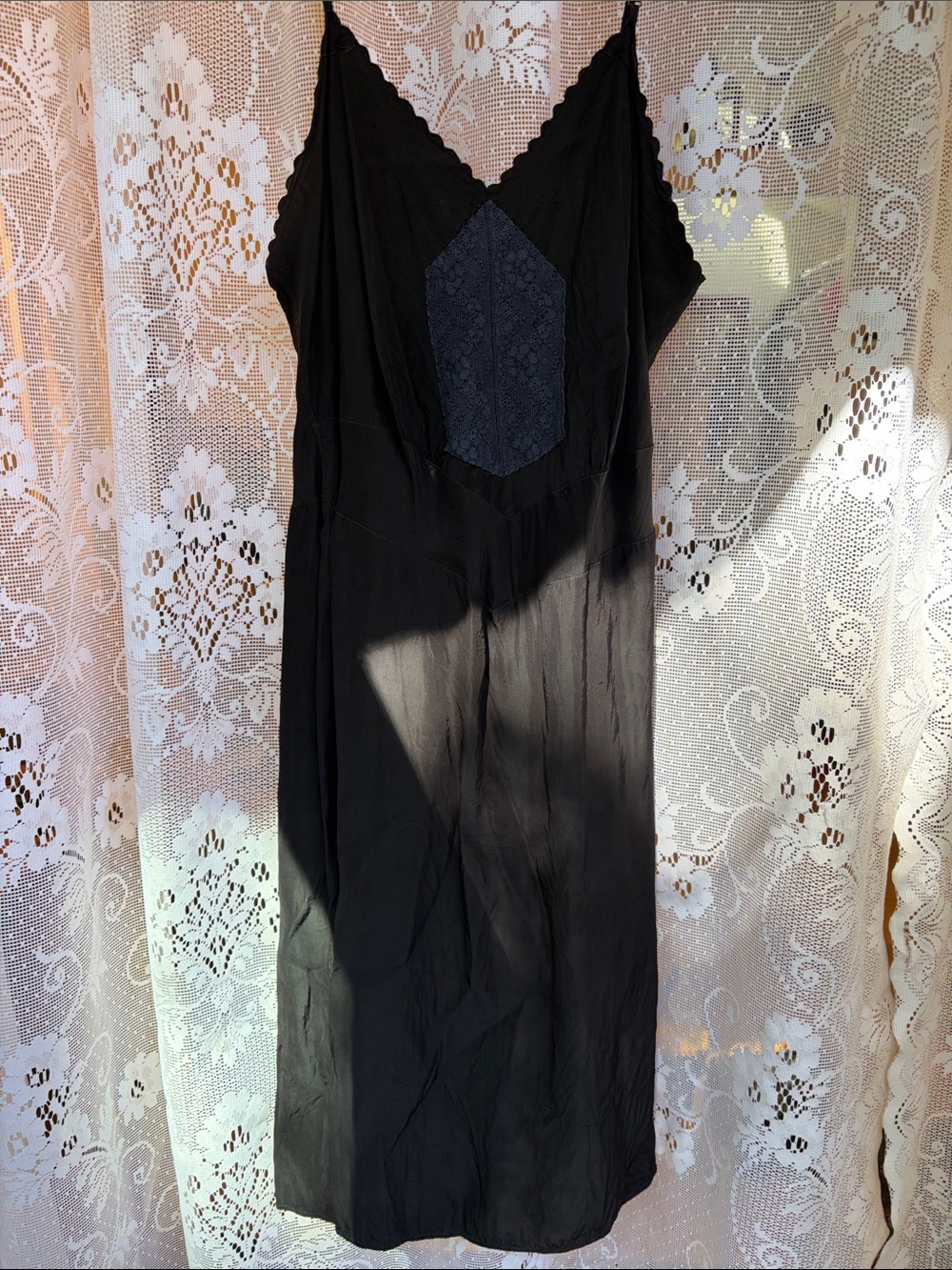 Vintage ‘Laros’ Rayon Slip Dress - Circa 1940-50s